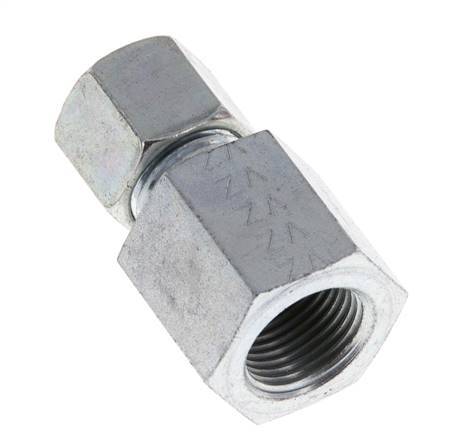 G 3/8'' x 10L Anillo de corte recto de acero galvanizado 315 Barra DIN 2353