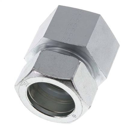 G 1 1/4'' x 35L Anillo de corte recto de acero galvanizado 160 barras DIN 2353