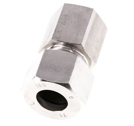 G 1/2'' x 16S Anillo de corte recto de acero inoxidable 400 barras DIN 2353