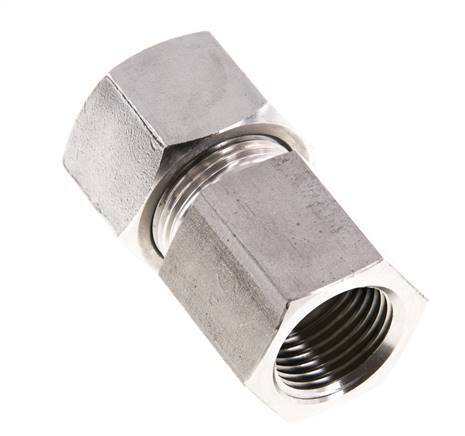 G 1/2'' x 16S Anillo de corte recto de acero inoxidable 400 barras DIN 2353