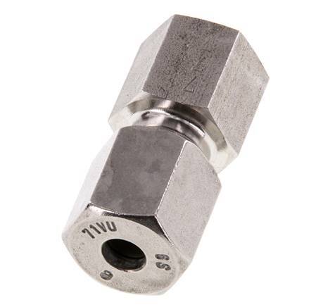 G 1/8'' x 6S Anillo de corte recto de acero inoxidable 630 Barra DIN 2353