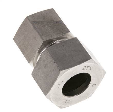 G 1'' x 25S Anillo de corte recto de acero inoxidable 400 barras DIN 2353