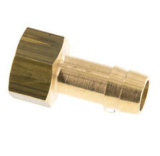 G 1/4'' x 10mm Brass Hose barb 16 Bar [2 Pieces]
