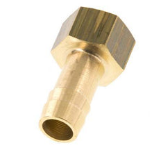 G 1/4'' x 10mm Brass Hose barb 16 Bar [2 Pieces]