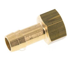 G 1/4'' x 10mm Brass Hose barb 16 Bar [2 Pieces]