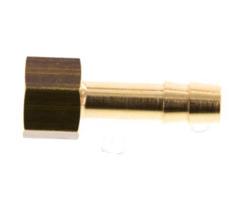 G 1/8'' x 6mm Brass Hose barb 16 Bar [5 Pieces]