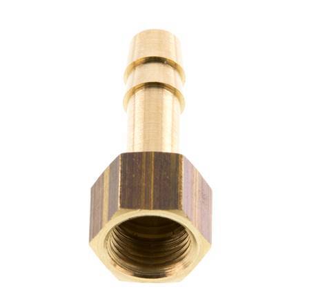 G 1/8'' x 6mm Brass Hose barb 16 Bar [5 Pieces]