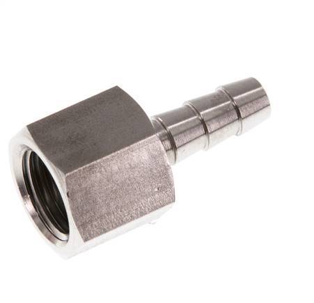 G 1/4'' x 6mm Llave de manguera de acero inoxidable 40 Bar