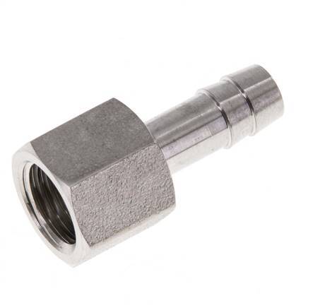 G 1/4'' x 8mm Llave de manguera de acero inoxidable 40 Bar