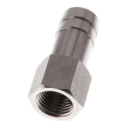 G 1/4'' x 13mm Llave de manguera de acero inoxidable 40 Bar