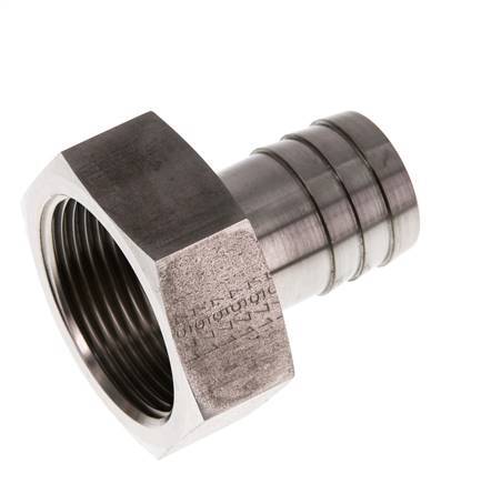 G 1 1/4'' x 25mm Acero inoxidable Llave de manguera 40 Bar