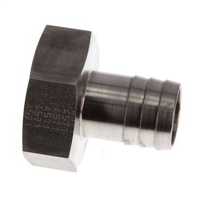 G 1 1/4'' x 25mm Acero inoxidable Llave de manguera 40 Bar