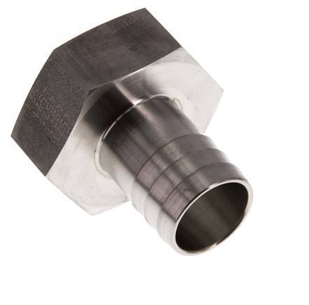 G 1 1/4'' x 25mm Acero inoxidable Llave de manguera 40 Bar