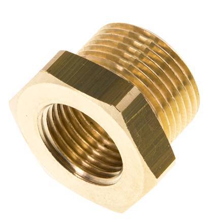 G 1/2'' x G 3/4'' F/M Brass Reducing Ring 16 Bar [2 Pieces]