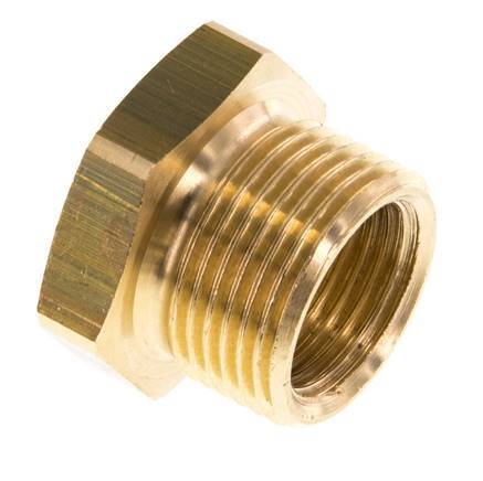 G 1/2'' x G 3/4'' F/M Brass Reducing Ring 16 Bar [2 Pieces]