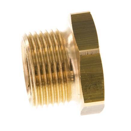 G 1/2'' x G 3/4'' F/M Brass Reducing Ring 16 Bar [2 Pieces]