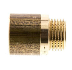 G 1/2'' F/M Extensión de latón DIN 3523 - 25 mm [2 Piezas]