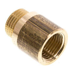 G 1/2'' F/M Extensión de latón DIN 3523 - 25 mm [2 Piezas]