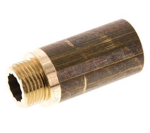 G 1/2'' F/M Extensión de latón DIN 3523 - 50 mm