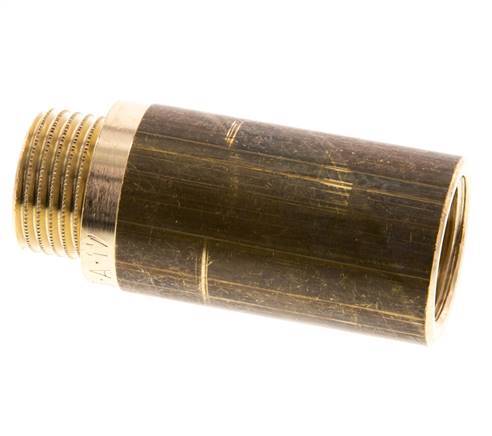 G 1/2'' F/M Extensión de latón DIN 3523 - 50 mm