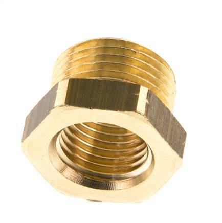 G 1/4'' x G 3/8'' F/M Brass Reducing Ring 16 Bar [10 Pieces]