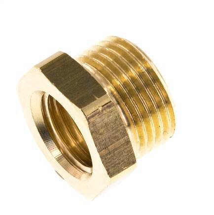 G 1/4'' x G 3/8'' F/M Brass Reducing Ring 16 Bar [10 Pieces]