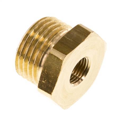 G 1/8'' x G 1/2'' F/M Brass Reducing Ring 16 Bar [5 Pieces]
