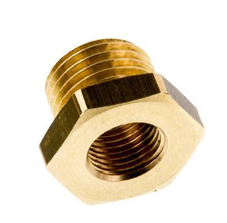 G 1/8'' x G 1/4'' F/M Brass Reducing Ring 16 Bar [10 Pieces]