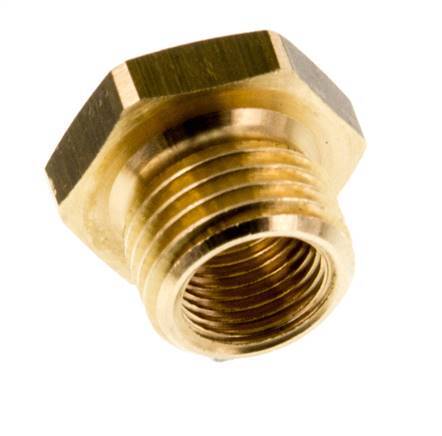G 1/8'' x G 1/4'' F/M Brass Reducing Ring 16 Bar [10 Pieces]