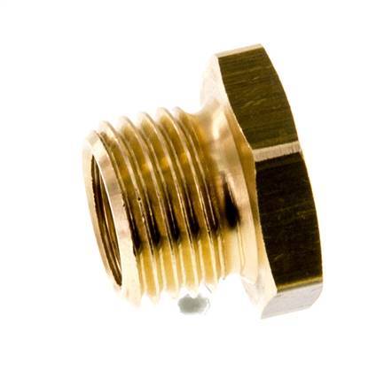 G 1/8'' x G 1/4'' F/M Brass Reducing Ring 16 Bar [10 Pieces]