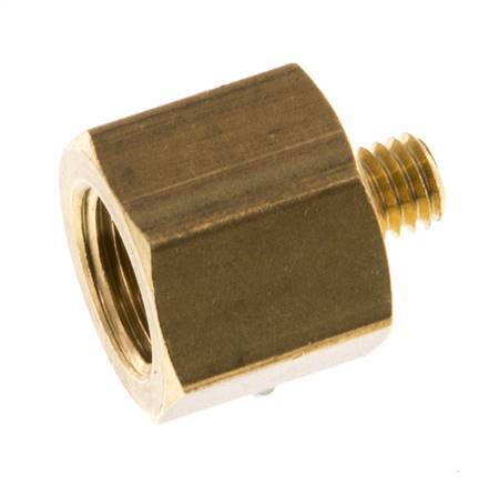 G 1/8'' x M5 F/M Brass Reducing Ring 16 Bar [5 Pieces]