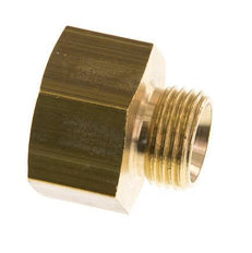 G 3/4'' x G 1/2'' F/M Anillo reductor de latón 16 Bar