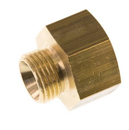 G 3/4'' x G 1/2'' F/M Anillo reductor de latón 16 Bar