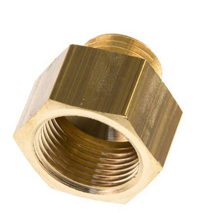 G 3/4'' x G 1/2'' F/M Anillo reductor de latón 16 Bar