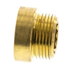 G 3/4'' F/M Brass Extension DIN 3523 - 10 mm [2 Pieces]