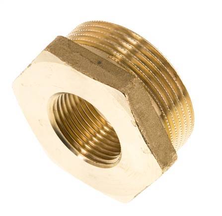 G 3/4'' x G 1 1/2'' F/M Anillo reductor de latón 16 Bar