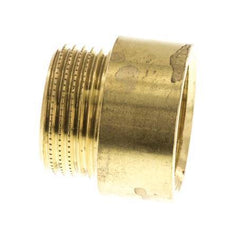 G 3/4'' F/M Brass Extension DIN 3523 - 15 mm [2 Pieces]