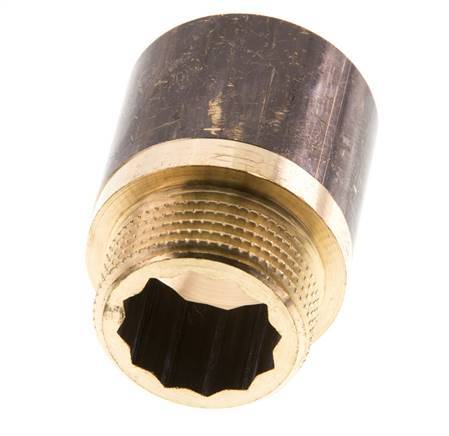 G 3/4'' F/M Extensión de latón DIN 3523 - 30 mm