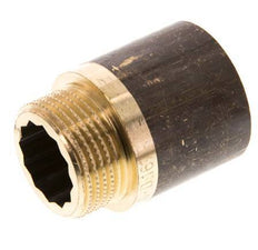 G 3/4'' F/M Extensión de latón DIN 3523 - 30 mm
