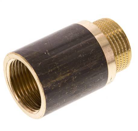 G 3/4'' F/M Extensión de latón DIN 3523 - 40 mm