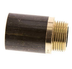 G 3/4'' F/M Extensión de latón DIN 3523 - 40 mm