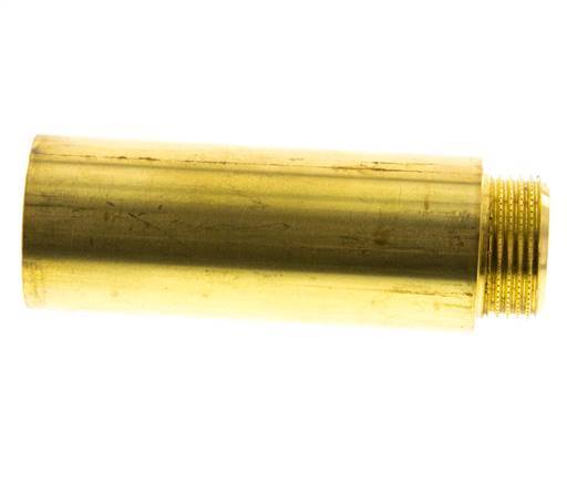 G 3/4'' F/M Extensión de latón DIN 3523 - 80 mm