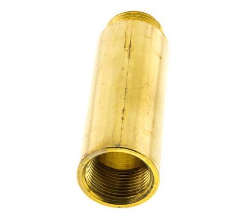 G 3/4'' F/M Extensión de latón DIN 3523 - 80 mm