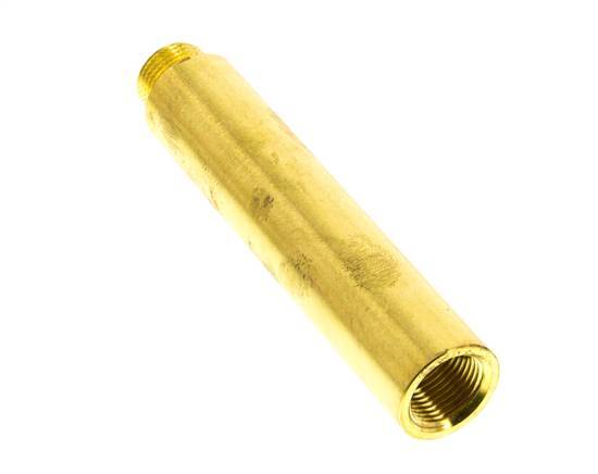 G 3/8'' F/M Extensión de latón DIN 3523 - 100 mm