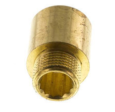 G 3/8'' F/M Brass Extension DIN 3523 - 20 mm [2 Pieces]