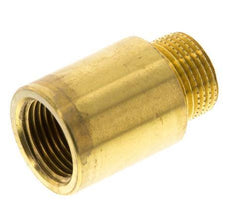 G 3/8'' F/M Brass Extension DIN 3523 - 25 mm [2 Pieces]