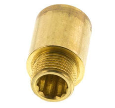 G 3/8'' F/M Brass Extension DIN 3523 - 25 mm [2 Pieces]