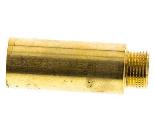 G 3/8'' F/M Extensión de latón DIN 3523 - 50 mm