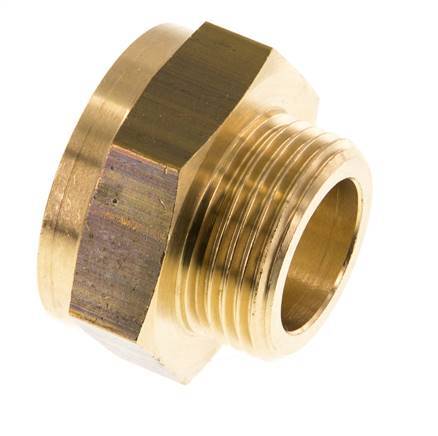 G 1'' x G 3/4'' F/M Anillo reductor de latón 16 Bar