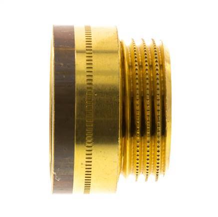 G 1'' F/M Extensión de latón DIN 3523 - 15 mm